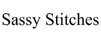 SASSY STITCHES