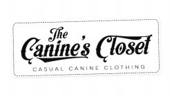 THE CANINE'S CLOSET CASUAL CANINE CLOTHING