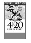 RED ROOSTER COFFEE ROASTER'S 4&20 FRENCH ROAST