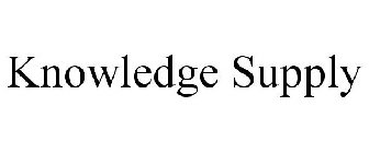 KNOWLEDGE SUPPLY