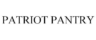 PATRIOT PANTRY