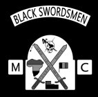 BLACK SWORDSMEN MC U.B.O. I.D.I.U.DI.WE.DI. T.D.U.D.P. JUSTICE
