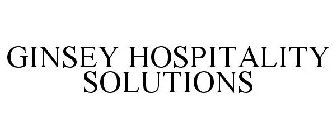 GINSEY HOSPITALITY SOLUTIONS