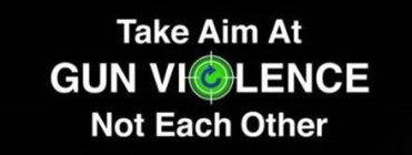 TAKE AIM AT GUN VIOLENCE NOT EACH OTHER