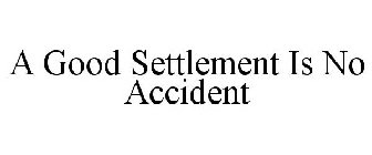 A GOOD SETTLEMENT IS NO ACCIDENT