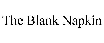 THE BLANK NAPKIN