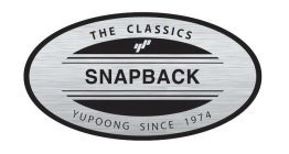 THE CLASSICS YP SNAPBACK YUPOONG SINCE 1974 Trademark of Yupoong, Inc. -  Registration Number 5204061 - Serial Number 87186608 :: Justia Trademarks
