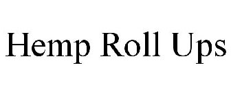 HEMP ROLL UPS