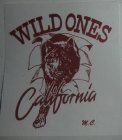 WILD ONES CALIFORNIA M.C.