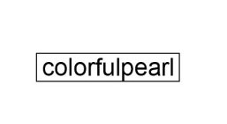 COLORFULPEARL