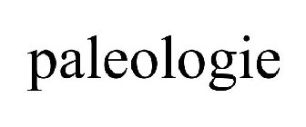 PALEOLOGIE