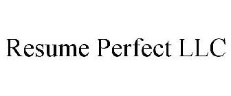 RESUME PERFECT LLC