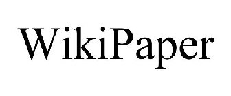 WIKIPAPER