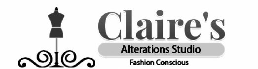 CLAIRE'S ALTERATIONS STUDIO FASHION CONSCIOUS
