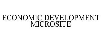 ECONOMIC DEVELOPMENT MICROSITE