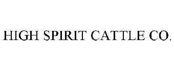 HIGH SPIRIT CATTLE CO.