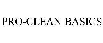 PRO-CLEAN BASICS