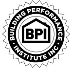 BPI BUILDING PERFORMANCE INSTITUTE INC