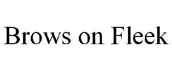 BROWS ON FLEEK