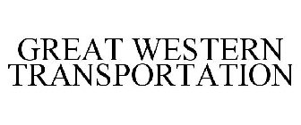 GREAT WESTERN TRANSPORTATION