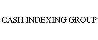 CASH INDEXING GROUP