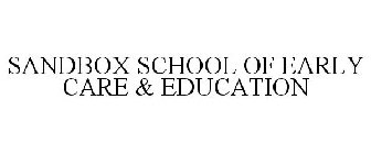 SANDBOX SCHOOL OF EARLY CARE & EDUCATION