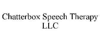 CHATTERBOX SPEECH THERAPY LLC