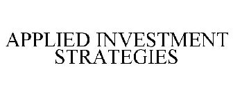 APPLIED INVESTMENT STRATEGIES