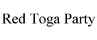 RED TOGA PARTY