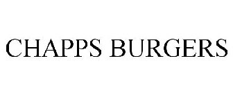 CHAPPS BURGERS