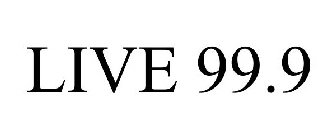 LIVE 99.9
