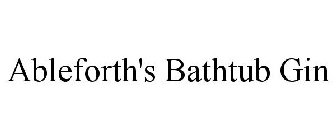 ABLEFORTH'S BATHTUB GIN