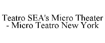 TEATRO SEA NEW YORK MICRO THEATER