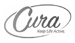 CURA KEEP LIFE ACTIVE.
