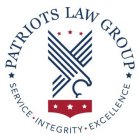 PATRIOTS LAW GROUP SERVICE · INTEGRITY · EXCELLENCE