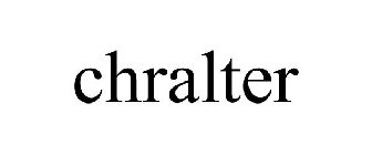 CHRALTER