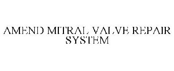 AMEND MITRAL VALVE REPAIR SYSTEM
