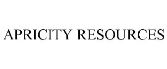 APRICITY RESOURCES