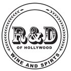 R&D OF HOLLYWOOD WINE AND SPIRITS