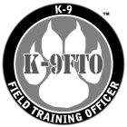 K-9FTO K-9 FIELD TRAINING OFFICER