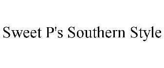 SWEET P'S SOUTHERN STYLE