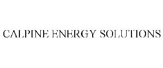 CALPINE ENERGY SOLUTIONS