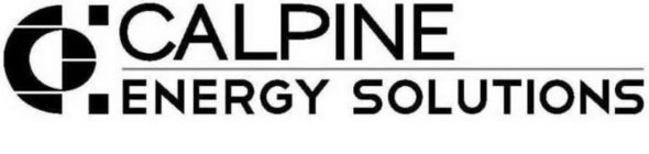C CALPINE ENERGY SOLUTIONS