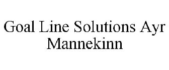GOAL LINE SOLUTIONS AYR MANNEKINN