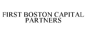 FIRST BOSTON CAPITAL PARTNERS