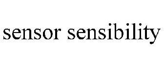 SENSOR SENSIBILITY