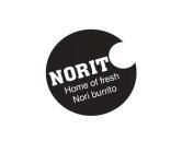 NORIT HOME OF FRESH NORI BURRITO