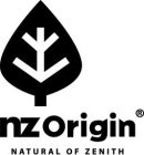 NZ ORIGIN NATURAL OF ZENITH