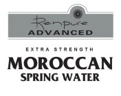 RENPURE ADVANCED EXTRA STRENGTH MOROCCAN SPRING WATER