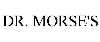 DR. MORSE'S